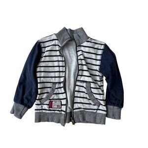 Nano Noruk Collection Boys Toddler Reversible Zip Jacket ( 3 )